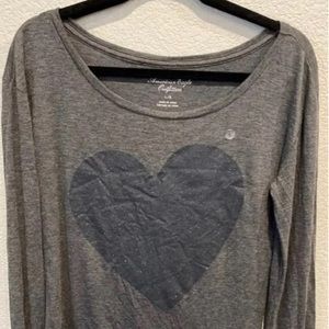 American Eagle Long Sleeve Top